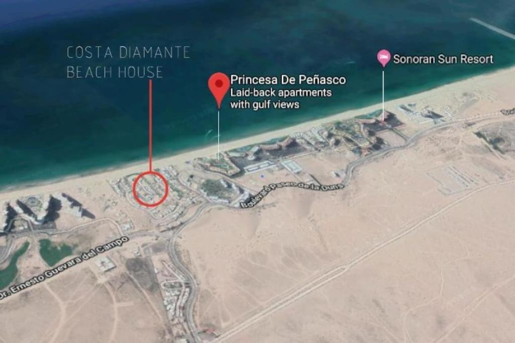 Lux 3 Master Bdroom On Sandy Beach W No Cleaining Fee Puerto Peñasco Exteriör bild